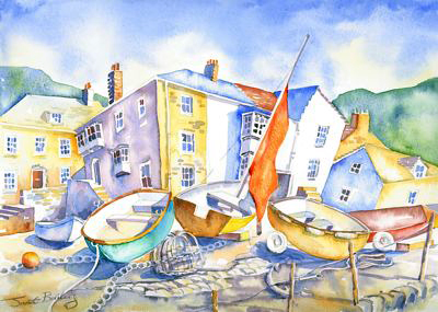 Port Isaac by Janet Bailey